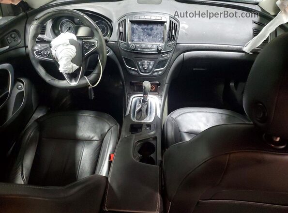 2G4GS5GX5G9190057 2016 BUICK REGAL Black Вид панелі приладів