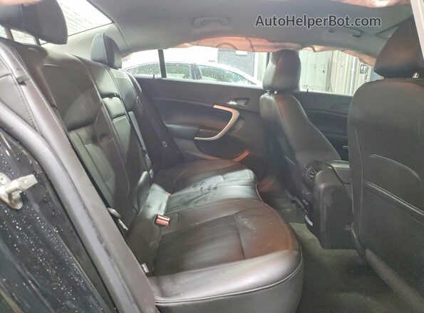 2G4GS5GX5G9190057 2016 BUICK REGAL Black Вид задніх сидінь