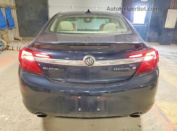 2G4GS5GX8G9107012 2016 BUICK REGAL Blue უკანა ხედი
