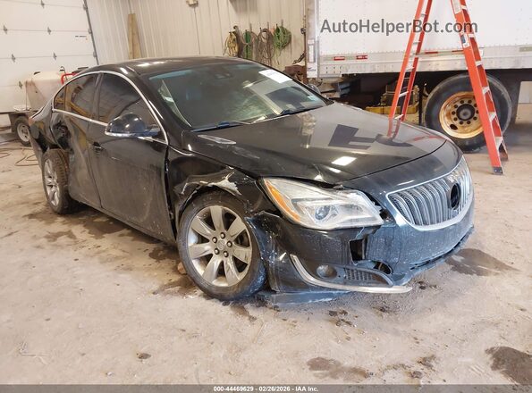 2G4GT5GX6G9205064 2016 BUICK REGAL Black Առջևի աջ