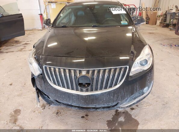 2G4GT5GX6G9205064 2016 BUICK REGAL Black Սարքավորումների վահանակի տեսք