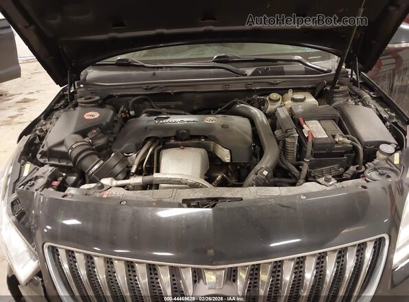 2G4GT5GX6G9205064 2016 BUICK REGAL Black Հետևի տեսք