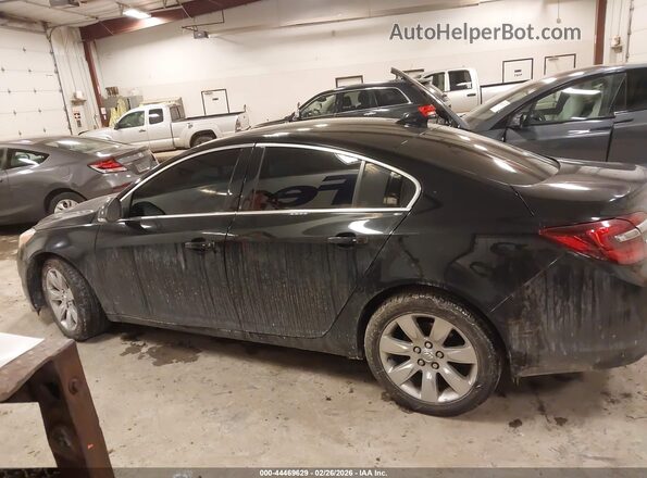 2G4GT5GX6G9205064 2016 BUICK REGAL Black Սալոնի 360 աստիճան տեսք