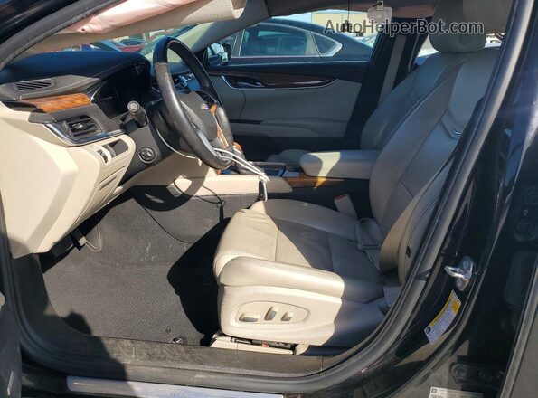 2G61M5S34K9150220 2019 CADILLAC XTS Черный Вид салона спереди