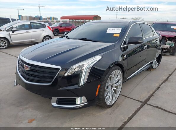 2G61M5S36K9119941 2019 CADILLAC XTS Black წინა მარცხენა ხედი სამი მეოთხედიდან