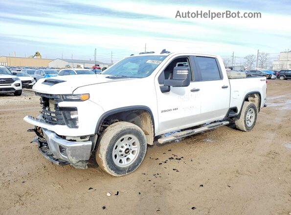 2GC4YLE72R1135712 2024 CHEVROLET SILVERADO White Vista tres cuartos delantera izquierda