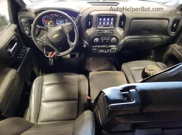 2GC4YLE72R1135712 2024 CHEVROLET SILVERADO White Vista del salpicadero