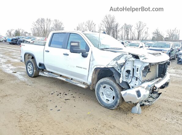 2GC4YLE72R1135712 2024 CHEVROLET SILVERADO White Delantero derecho