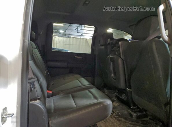 2GC4YLEY8R1168853 2024 CHEVROLET SILVERADO White Вид задніх сидінь