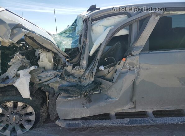 2GC4YMEY8R1206233 2024 CHEVROLET SILVERADO Gray Widok wnętrza z przodu