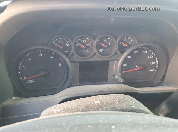 2GC4YMEY8R1206233 2024 CHEVROLET SILVERADO Gray Widok zestawu wskaźników