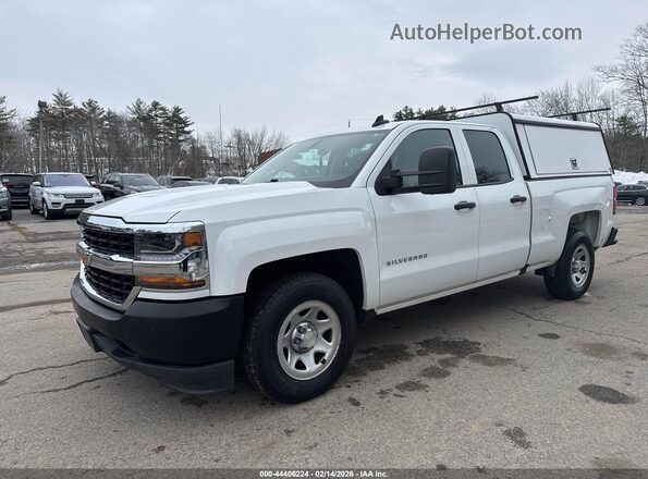 2GCRCNEC2K1114555 2019 CHEVROLET SILVERADO White Vista tres cuartos delantera izquierda