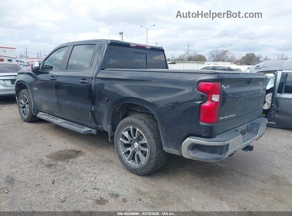 2GCUDDED1P1122695 2023 CHEVROLET SILVERADO Black უკანა მარცხენა