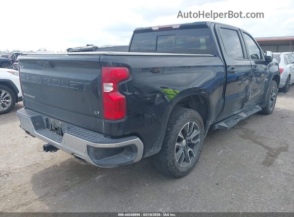 2GCUDDED1P1122695 2023 CHEVROLET SILVERADO Black უკანა მარჯვენა