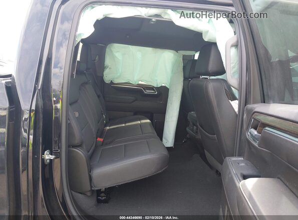 2GCUDDED1P1122695 2023 CHEVROLET SILVERADO Black VIN კოდის სტიკერის ხედი
