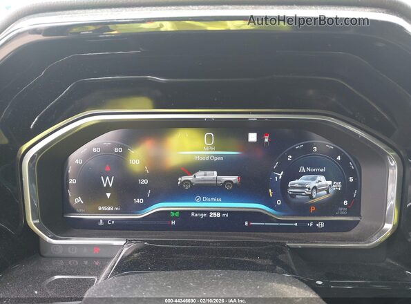 2GCUDDED1P1122695 2023 CHEVROLET SILVERADO Black უკანა სავარძლების ხედი