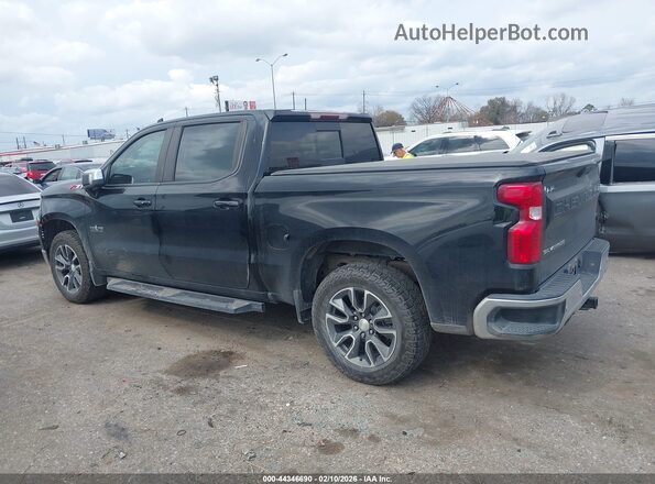 2GCUDDED1P1122695 2023 CHEVROLET SILVERADO Black სალონის 360-გრადუსიანი ხედი