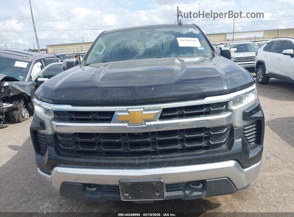 2GCUDDED1P1122695 2023 CHEVROLET SILVERADO Black ხელსაწყოთა პანელის ხედი