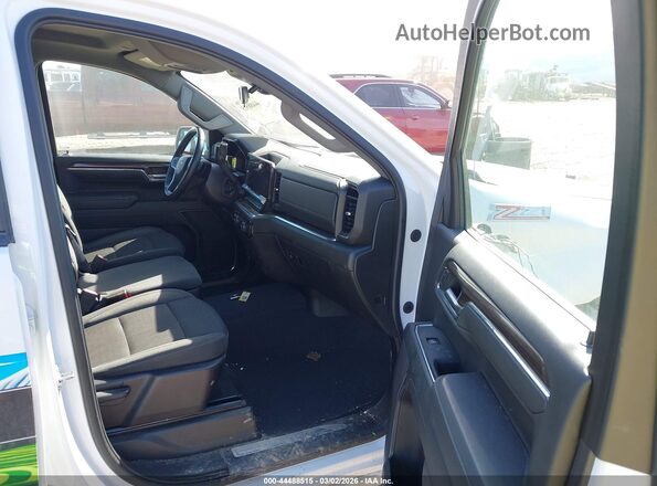 2GCUDDED4P1155318 2023 CHEVROLET SILVERADO Белый Вид салона спереди