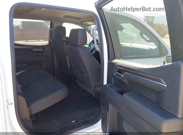 2GCUDDED4P1155318 2023 CHEVROLET SILVERADO Белый Вид наклейки с VIN-кодом