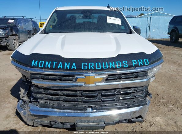 2GCUDDED4P1155318 2023 CHEVROLET SILVERADO Белый Вид задней части салона