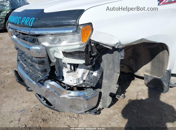 2GCUDDED4P1155318 2023 CHEVROLET SILVERADO Белый Вид спереди