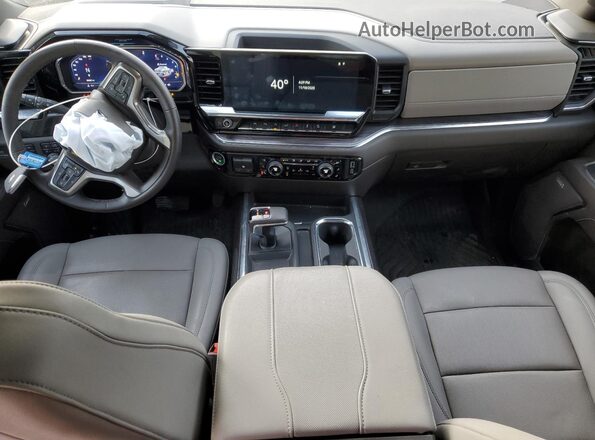 2GCUDGEDXR1199019 2024 CHEVROLET SILVERADO Charcoal Widok deski rozdzielczej