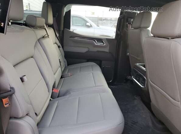 2GCUDGEDXR1199019 2024 CHEVROLET SILVERADO Charcoal Widok tylnych siedzeń