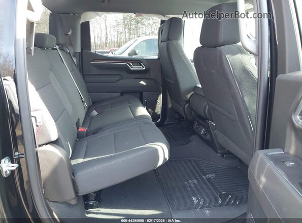 2GCUKDED1T1105735 2026 CHEVROLET SILVERADO Black Vista de la etiqueta del VIN