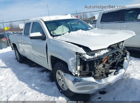 2GCVKPEC9K1138252 2019 CHEVROLET SILVERADO Белый Передняя правая четверть