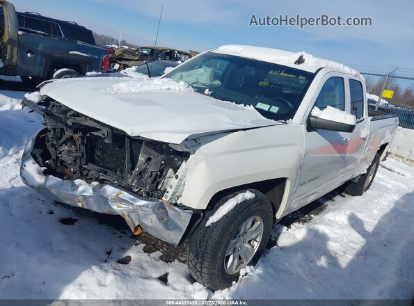 2GCVKPEC9K1138252 2019 CHEVROLET SILVERADO Белый Передняя левая четверть