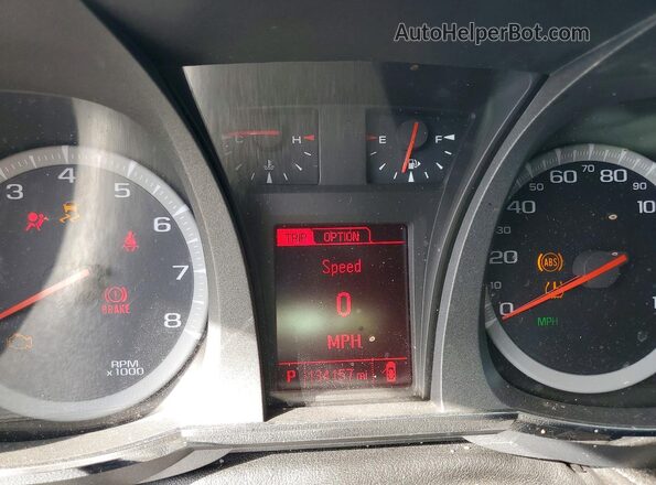 2GKALMEKXH6129609 2017 GMC TERRAIN Burgundy Вид щитка приладів