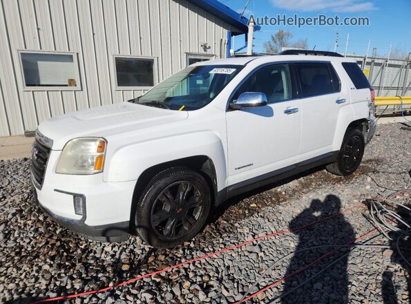 2GKALNEK4G6262256 2016 GMC TERRAIN Белый Передняя левая четверть