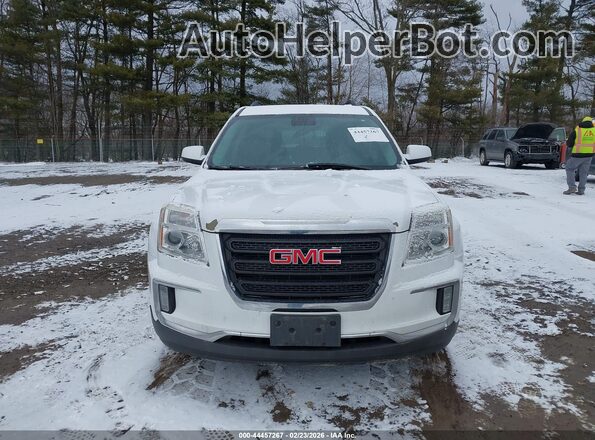2GKALNEK4H6180870 2017 GMC TERRAIN Белый Вид задней части салона