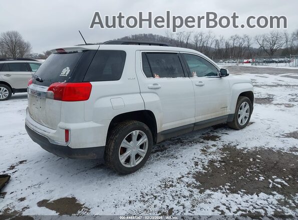 2GKALNEK4H6180870 2017 GMC TERRAIN Белый Задняя правая четверть