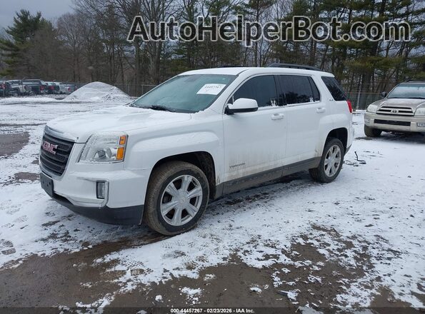 2GKALNEK4H6180870 2017 GMC TERRAIN Белый Передняя левая четверть