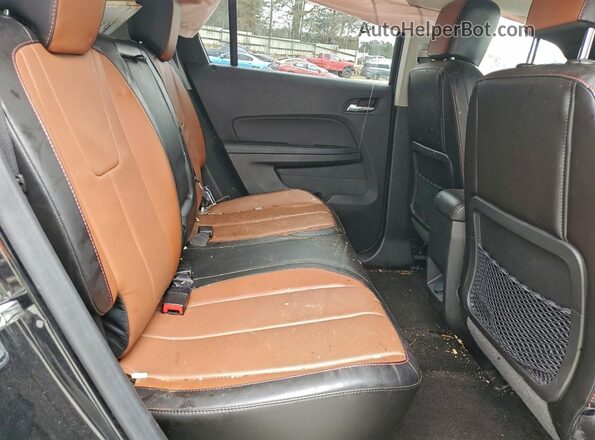 2GKFLPE34G6274546 2016 GMC TERRAIN Black Widok komory silnika