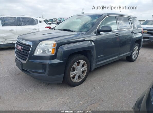 2GKFLSEK1H6330454 2017 GMC TERRAIN Серый Передняя левая четверть