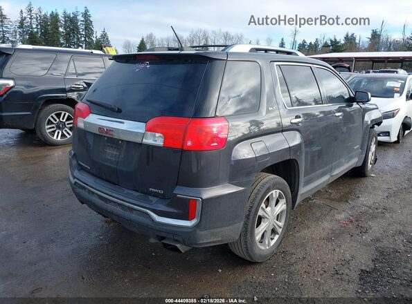 2GKFLUE36G6333059 2016 GMC TERRAIN Черный Задняя правая четверть