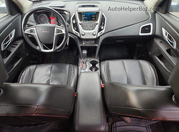 2GKFLUEK2G6175603 2016 GMC TERRAIN Белый Вид панели приборов