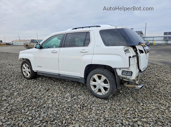 2GKFLUEK2G6175603 2016 GMC TERRAIN Белый Задняя левая четверть