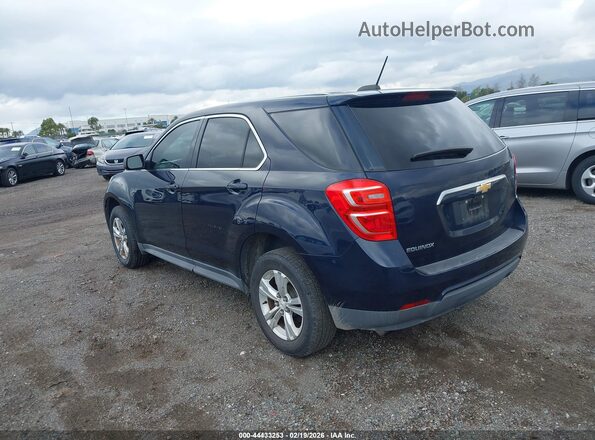 2GNALBEK0H1591214 2017 CHEVROLET EQUINOX Blue უკანა მარცხენა