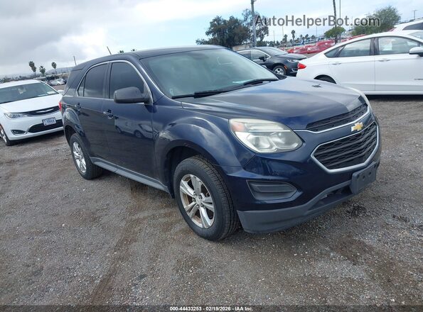 2GNALBEK0H1591214 2017 CHEVROLET EQUINOX Blue წინა მარჯვენა