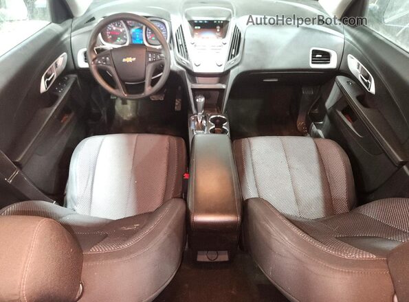 2GNALBEK1H1579038 2017 CHEVROLET EQUINOX Черный Вид панели приборов