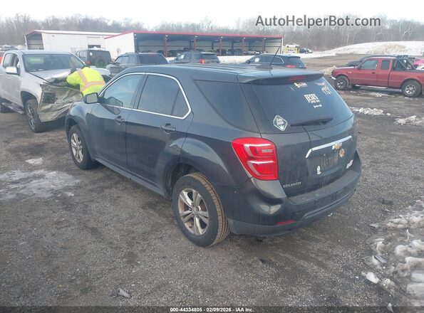 2GNALBEK6H1535259 2017 CHEVROLET EQUINOX Серый Задняя левая четверть