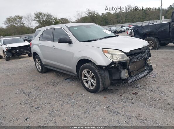 2GNALBEK6H1588043 2017 CHEVROLET EQUINOX Серебряный Передняя правая четверть