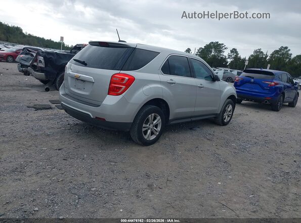 2GNALBEK6H1588043 2017 CHEVROLET EQUINOX Серебряный Задняя правая четверть