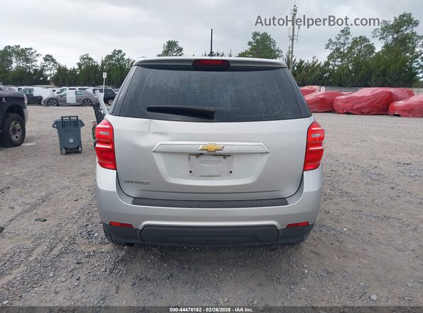 2GNALBEK6H1588043 2017 CHEVROLET EQUINOX Серебряный 
