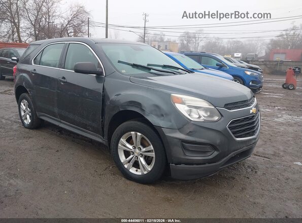 2GNALBEK8H1553651 2017 CHEVROLET EQUINOX Серый Передняя правая четверть