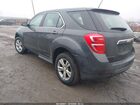 2017 Chevrolet Equinox Ls Серый vin: 2GNALBEK8H1553651